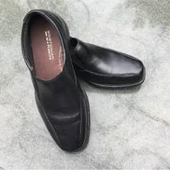 ⭐︎たいしょーくんさん専用⭐︎メンズ 革靴 26cm ボストニアン 黒  送料込のサムネイル