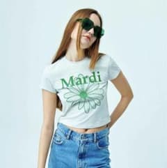 MARDI FLOWER Tシャツ　Mardi Mercrediレディースのサムネイル