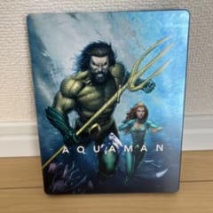 아쿠아맨 Blu-ray 스틸북 DC 배트맨 저스티스 리그