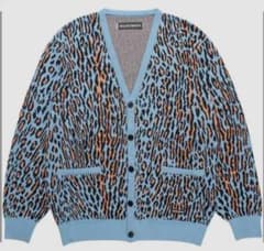春夏物美品 ワコマリア LEOPARD JACQUARD CARDIGAN - メルカリ