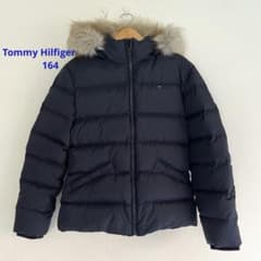 【Tommy Hilfiger】ネイビー ダウンコート　164のサムネイル