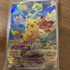 ポケットモンスタースカーレットバイオレットパッケージ版早期購入特典ピカチュウのサムネイル