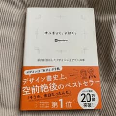 けっきょく、よはく。 余白を活かしたデザインレイアウトの本のサムネイル