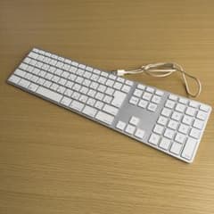 【ジャンク品】Mac 日本語配列 USB接続 キーボードのサムネイル