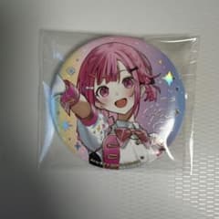 プロセカ鳳えむ5th Anniversary 感謝祭 オーロラ箔押し缶バッジC