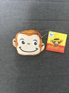 おさるのジョージ　ぽってりフェイスポーチ付 エコバッグ