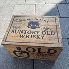 SUNTORY OLD WHISKY 木箱 ウッドボックス SUNTORY OLD WHISKY 木箱 ウッドボックス - メルカリ