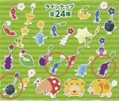 バンダイ ピクミン キャラマグネッツ 3ヶセット 青・岩・紫ピクミンのサムネイル