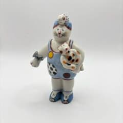 ビレロイ＆ボッホ 猫 フィギュリン ベネディクトファミリー【希少