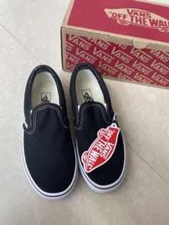 VANS スリッポン ブラックのサムネイル