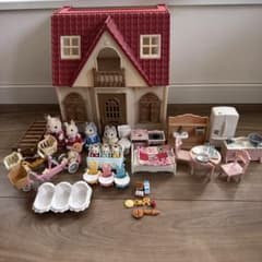 はじめてのシルバニアファミリー＋追加購入ありのサムネイル