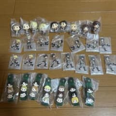 Attack Titan Ichiban Kuji Figure Acrylic Stand Keychain set of 31 pieces