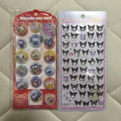 ［新品］サンリオ シール 2点セット ハローキティ クロミのサムネイル