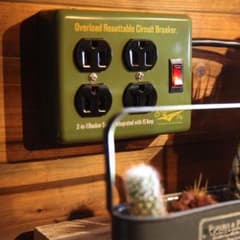 スチール製　ACタップ　延長コードのサムネイル