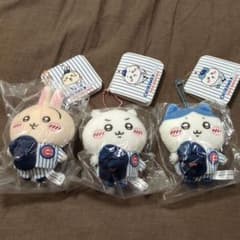 치이카와×MLB 마스코트 3종 세트