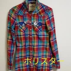 ホリスター　HOLLISTER　XS　チェック　シャツ　レディースのサムネイル