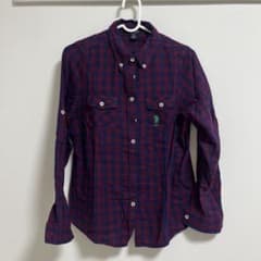 U.S. POLO ASSN. 長袖 チェックシャツ Mのサムネイル