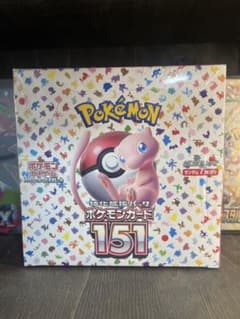 ポケモンカードゲーム 強化拡張パック ポケモンカード151 BOXシュリンク付きのサムネイル
