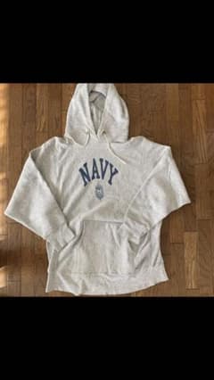 80s リバースウィーブ　navy 染み込みのサムネイル