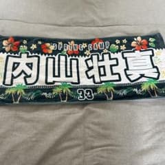 東京ヤクルトスワローズ 内山壮真 タオル 春季キャンプ