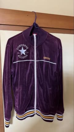 converse ベロア ジャージ ジャケット コンバース Mサイズ