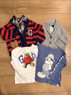babyGap トップス 5点セット 12-18months ミッキー　くまさんのサムネイル