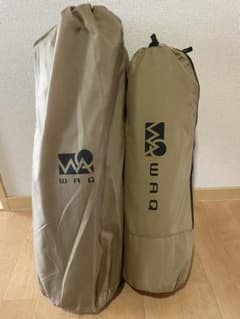 WAQ コットとインフレーターマット8センチ　　　大人気タンカラーのサムネイル