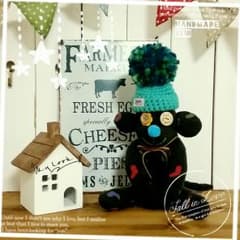 くつしたでぬいぐるみ＊monkey(ぽぽ×べにコラボ)のサムネイル