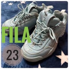 ♪●　 FILA 　フィラ レディース スニーカー 水色 23cm
