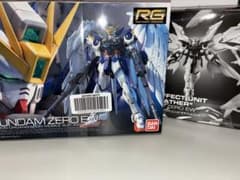 【未組立】WING GUNDAM ZERO EW &セラフィムフェザー　セットのサムネイル