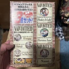 ONE PIECE 原作イラスト缶バッジ 3点セット Vジャンプ限定 - メルカリ