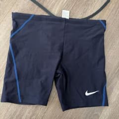 美品　 NIKE キッズ 水着 スイムパンツ ネイビー 160cmのサムネイル