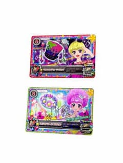 アイカツカード アクセサリー サイン入り2枚セットのサムネイル