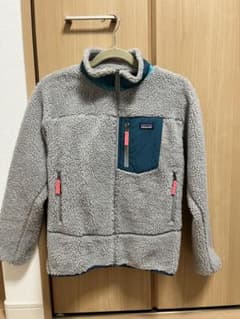 patagonia フリースジャケット Jr.XL グレーのサムネイル