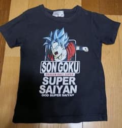 ドラゴンボール超 孫悟空 Tシャツ ブラック 120のサムネイル