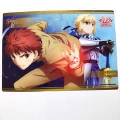 Fate/stay night UBW 비주얼 아트 브로마이드 위궁 시로