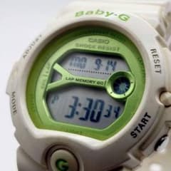 稼働品 CASIO Baby-G BG-6903 グリーン デジタル 電池交換済のサムネイル
