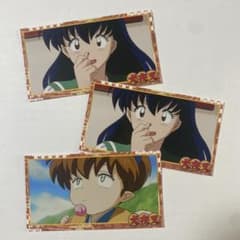 犬夜叉 サンライズワールド 場面写ステッカー かごめ 七宝