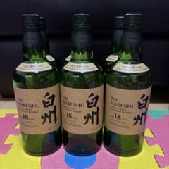サントリー 白州 18年 シングルモルト 空瓶 6本セット - メルカリ
