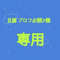豆腐プロフ必読♪様 専用のサムネイル