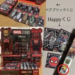バラ売◎ Happyくじ ベアブリックくじ スパイダーマンのサムネイル
