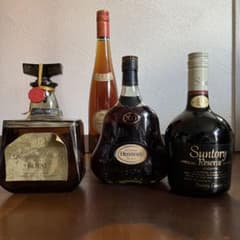 古酒4本　Hennessy、FOV、サントリー 古酒4本 Hennessy、FOV、サントリー - メルカリ