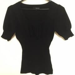 ☆美品☆黒ニットのトップスのサムネイル