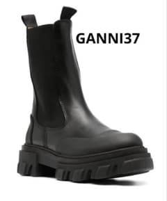 GANNI ガニー ミッドチェルシーブーツ 37 一度のみ使用のサムネイル