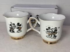 【新品】フランフラン ディズニー ペアマグ スプーン付 クラシック⁠