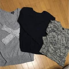 TOPSHOP♡ニット 3枚セットのサムネイル