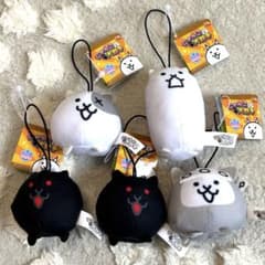 達*也様 即日発送♡にゃんこ大戦争マスコットぬいぐるみ 5個セット