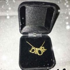 Diorゴールドネックレス/只今値下げ中★のサムネイル