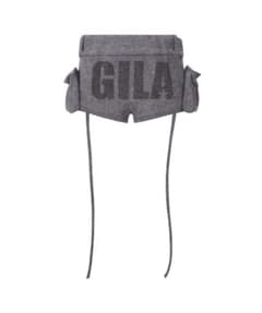 GILAARCHIVE BOLD LOGO POCKET SHORTS
