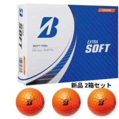 BRIDGESTONE GOLF  EXTRA SOFT オレンジ 新品 2箱のサムネイル